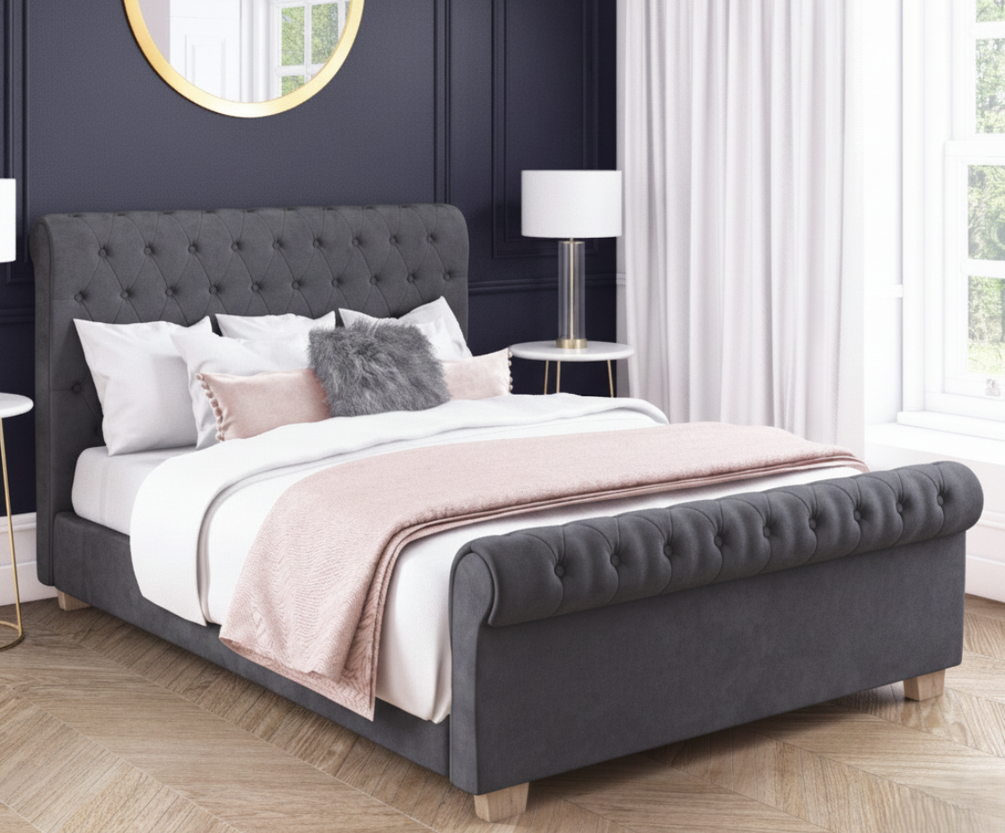 Luxury Sleigh Bed
