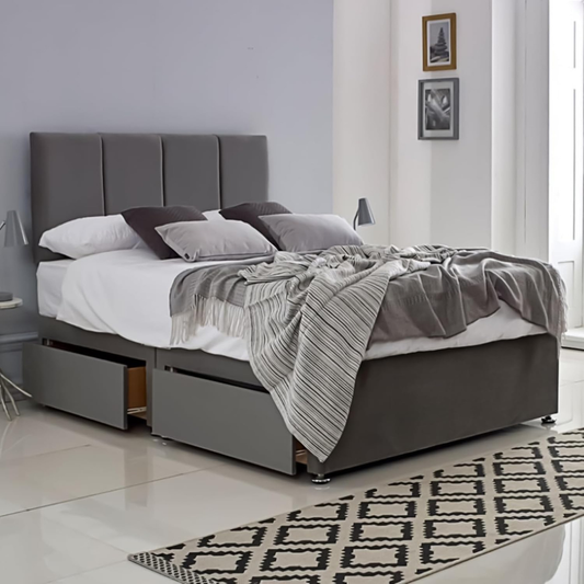 Luxury Divan Bed With Two Side Draws