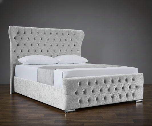 Luxury Oxford Wingback Bed